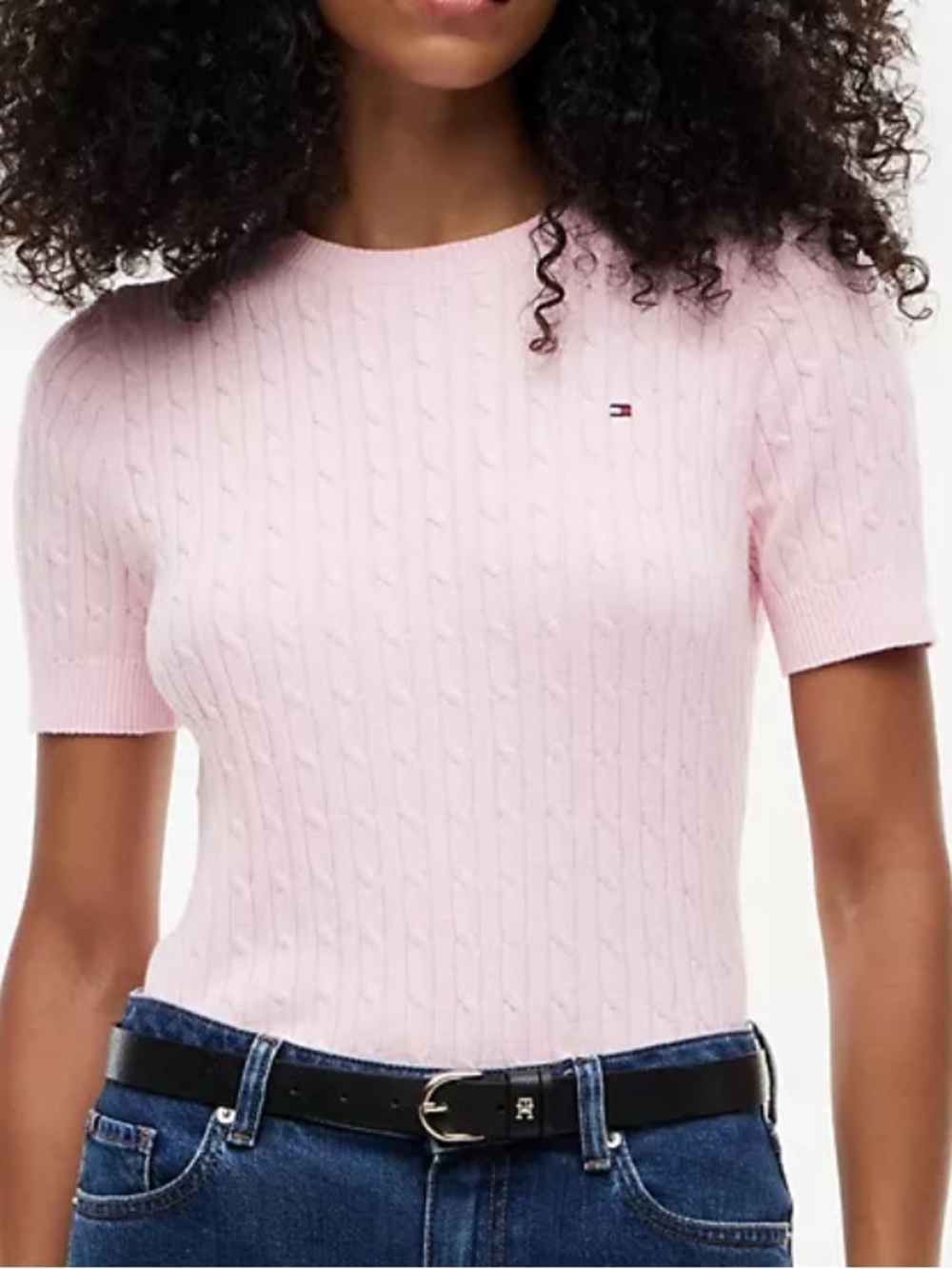 Tommy Hilfiger Pink Knit Top